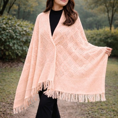 Off White Shawl